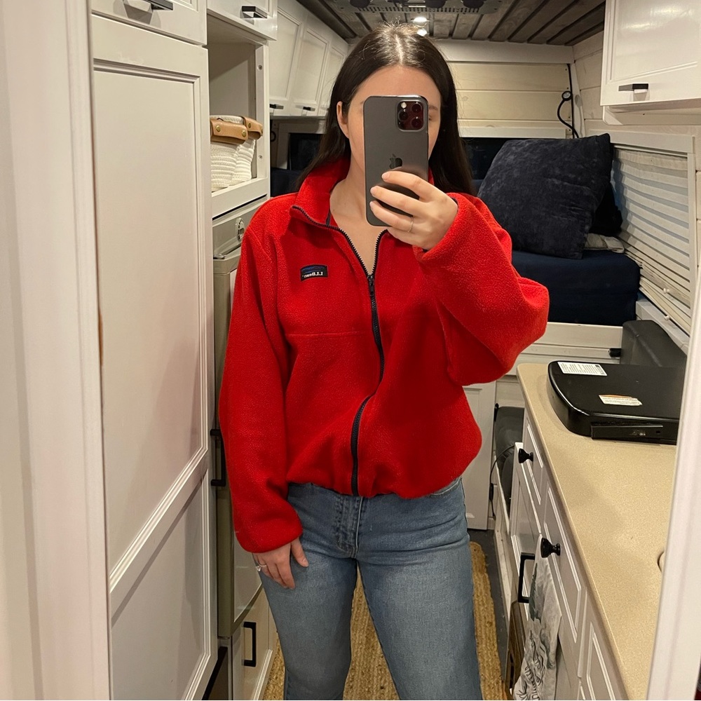 90’s L.L.Bean Zip Up Fleece